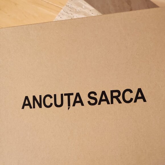 ANCUTA SARCA aqua slingback heels Sz 40 Never worn - Picture 9 of 9